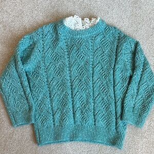 Marks & Spencer Teal Kids Sweater